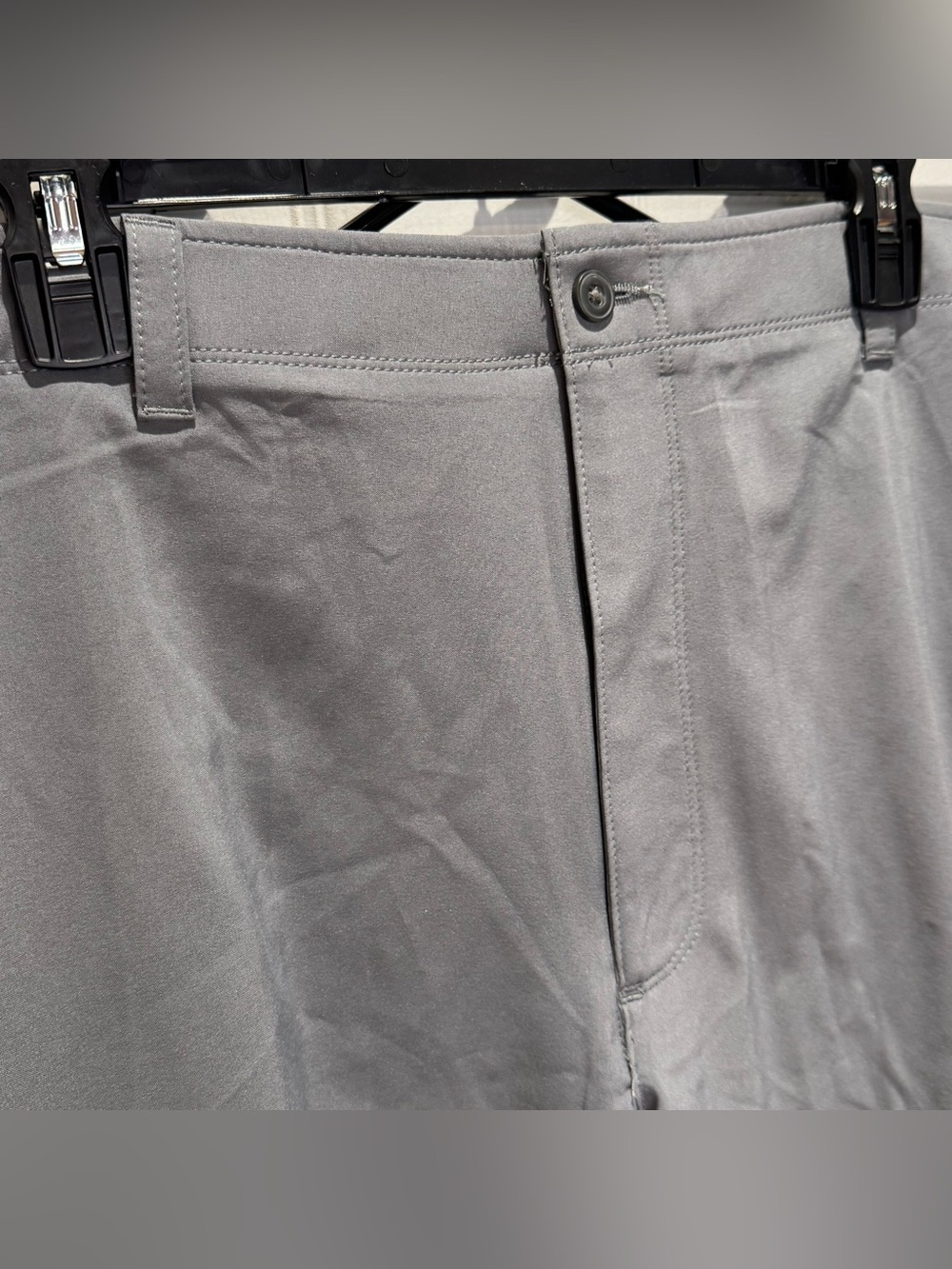 NEW PGA Tour Athletic Golf Shorts Men's 42 Motionflux Stretch Grey - Picture 6 of 10